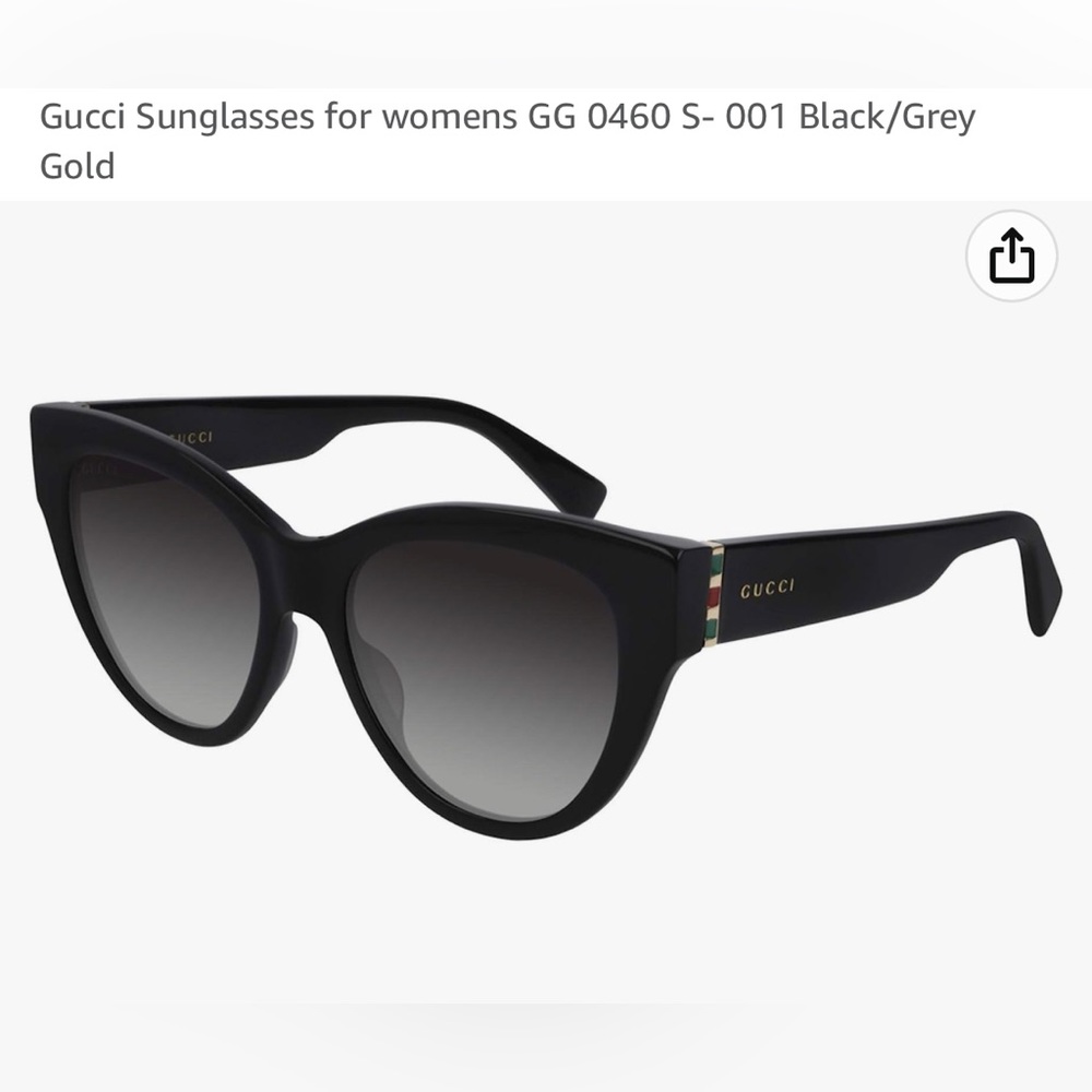 Gucci cat eye sunglasses - like new!
